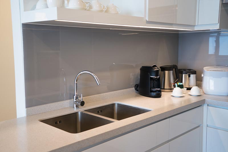 Kuechenrueckwand Glas -